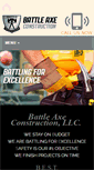 Mobile Screenshot of battleaxeconstruction.com